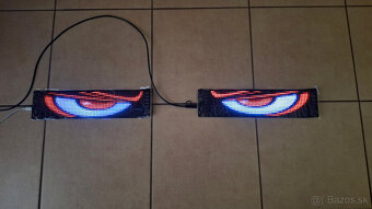 2x Led oci na kamion / Truck Devil Eye LED Matrix panel - 6