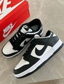 Nike Dunk Low panda čierno biele tenisky - 6