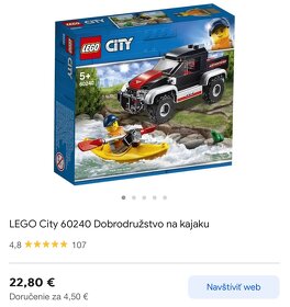 - - - LEGO City - Dobrodruzstvo na kajaku (60240) - - - - 6