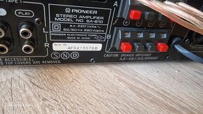 Pioneer SA-610 made in Japan 1979 - 6