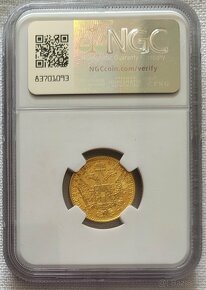 Zlaté dukáty FJI 1891, 1906, 1913, všetky MS64 - 6