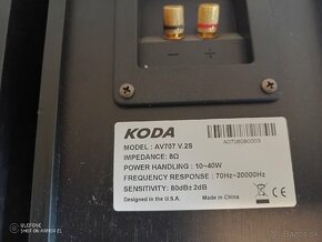 Reproduktory Koda AV707 - 6