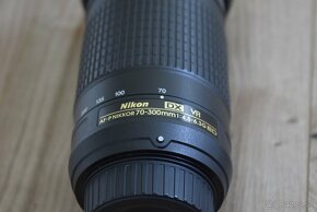 Nikkor 70-300 AF-P s VR stabilizaciou - tele zoom objektiv - 6