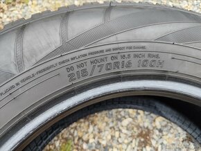 215/70 r16 zimné pneumatiky 4ks Falken DOT2019 - 6