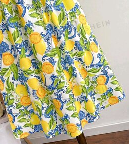 Dámske šaty s citrónmi - 6