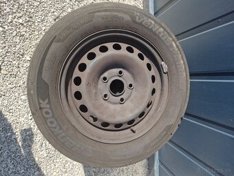 Pneu s plechovými diskami 195/65 R15 letné - 6