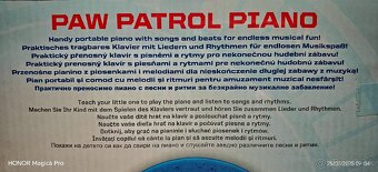 Nové piano Paw patrol. - 6