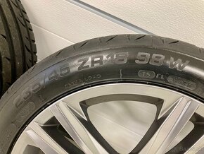 Predám letnú sadu org VW 5x112 8J ET40 235/45 R18 - 6