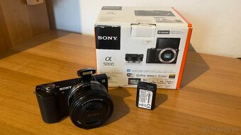 Sony a5000 + náhradná batéria + 32GB karta - 6