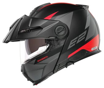 SCHUBERTH E2 Defender Red + intercom - 6