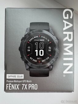 Garmin fenix 7x PRO Sapphire Solar Titán BEZ POŠKODENIA - 6