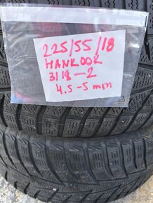 Zimne 225/55/R18 Hankook winter icept X, 2 ks - 6