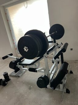 Set bench press + závažia - 6