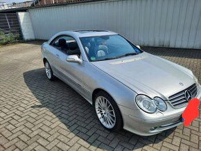 Predam Mercedes Benz CLK 240, 187 tis km, nadherny stav - 6