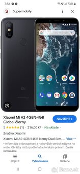 Xiaomi Mi A2 4GB/64GB čierny - 6