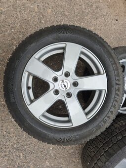 Alu kola Enzo Škoda Volkswagen 5x112 6,5jx16 et50 pneu - 6