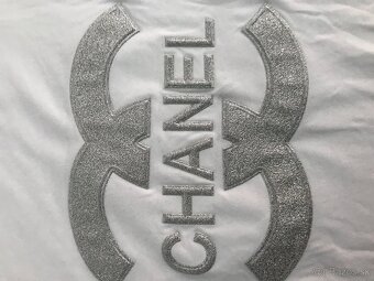 CHANEL originál white damske tricko L - 6