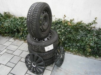 Predám 4x zimné pneu + disky 5x100 Pirelli 185/60 R15 88TXL - 6