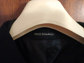 ✅ NOVÝ čierny oblek PACO ROMANO ✅ veľkosť: 54 ✅ - 6