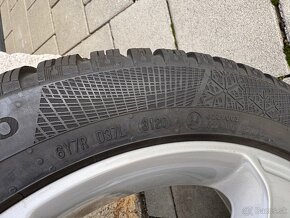 225/45R17 - 5x112 - 4xVW disky+4x zimne pneu Continental - 6