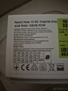 Xiaomi redmi note 10 5g - 6