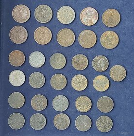 Zbierka mincí - Rakúsko Uhorsko prvá a druhá emisia - 6