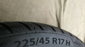 zimné 225/45 r17 Barum Polaris 5   -  kúpa 2023    8 mm - 6