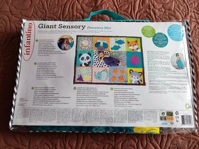 INFANTINO Giant Sensory Discovery Mat hracía deka - 6