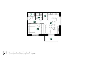 RADO | GreenResidence 2-izbový byt 60,23m2 | Nové Zámky - 6