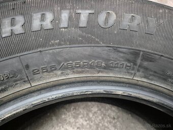 255/65 r18 letné 4 ks GOODYEAR - nepoužité, nejazdené - 6