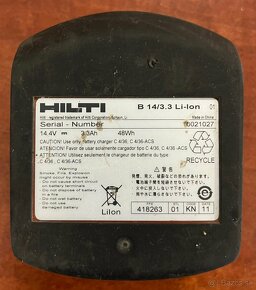 HILTI Aku vŕtací skrutkovač SF 14-A - 6