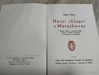 ZBIERKOVÁ KNIHA--Hôrni chlapci z Matejkovej --1942--Trano - 6