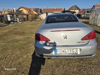 Predám  cabriolet Peugeot 307cc - 6