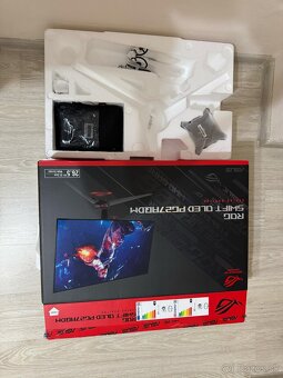 Predám herný monitor Asus rog strix pg27aqdm - 6