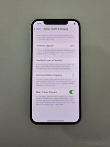 Apple iPhone 12 128GB zelený 100% batéria - 6