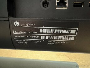 Predám pokazený PC AIO na náhradné diely HP TOUCH 7320 - 6
