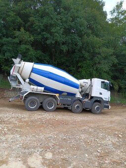 Domiešavač SCANIA R380 8x6 - nadstavba LIEBHERR 9m3. - 6