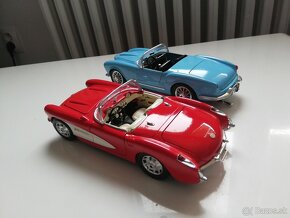 1:18 predam  Chevrolet Corvette plus Lancia Aurelia - 6