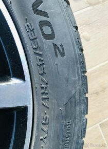 Elektróny, disky R17 5x112 s pneu Hankook 235/45/R17 - 6