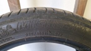 PREDÁM SADU LETNÝCH PNEU. MICHELIN PRIMACY 3, 225/45 R17 - 6