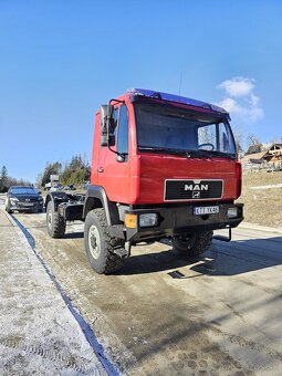 Man L2000 4x4 6valec vrtnica Kipper LE unimog praga - 6