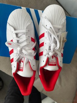 Adidas Original SUPERSTAR 42 2/3 (FUNGEL NOVÉ) - 6