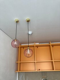 Ružová lampa Design by us - Ballroom pendant rose, small - 6