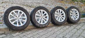 Letní Kola 5x112 Audi VW Seat Skoda 215/60R16 - 6