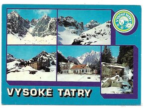 Vysoké Tatry (1-10) - vf, prejdené poštou - 6