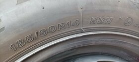 Sada diskov 5x100 pneu.185/60R14 letne SKODA VW - 6