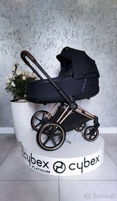 TROJKOMBINÁCIA CYBEX ROSEGOLD MIGHTNIGHT BLUE - 6