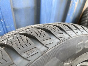 VW Skoda seat zimna sada plechove disky + pneu 205/60/R16 - 6