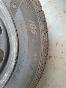 185/65 r15 zimné pneumatiky + disky 5x100 - 6