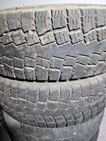 Plechové disky 5x118 + zimné pneu 195/70r15c - 6